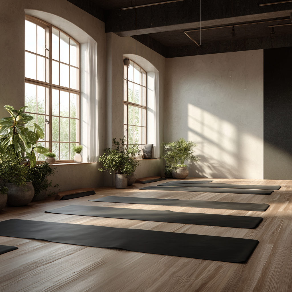 Медитація на заході сонця