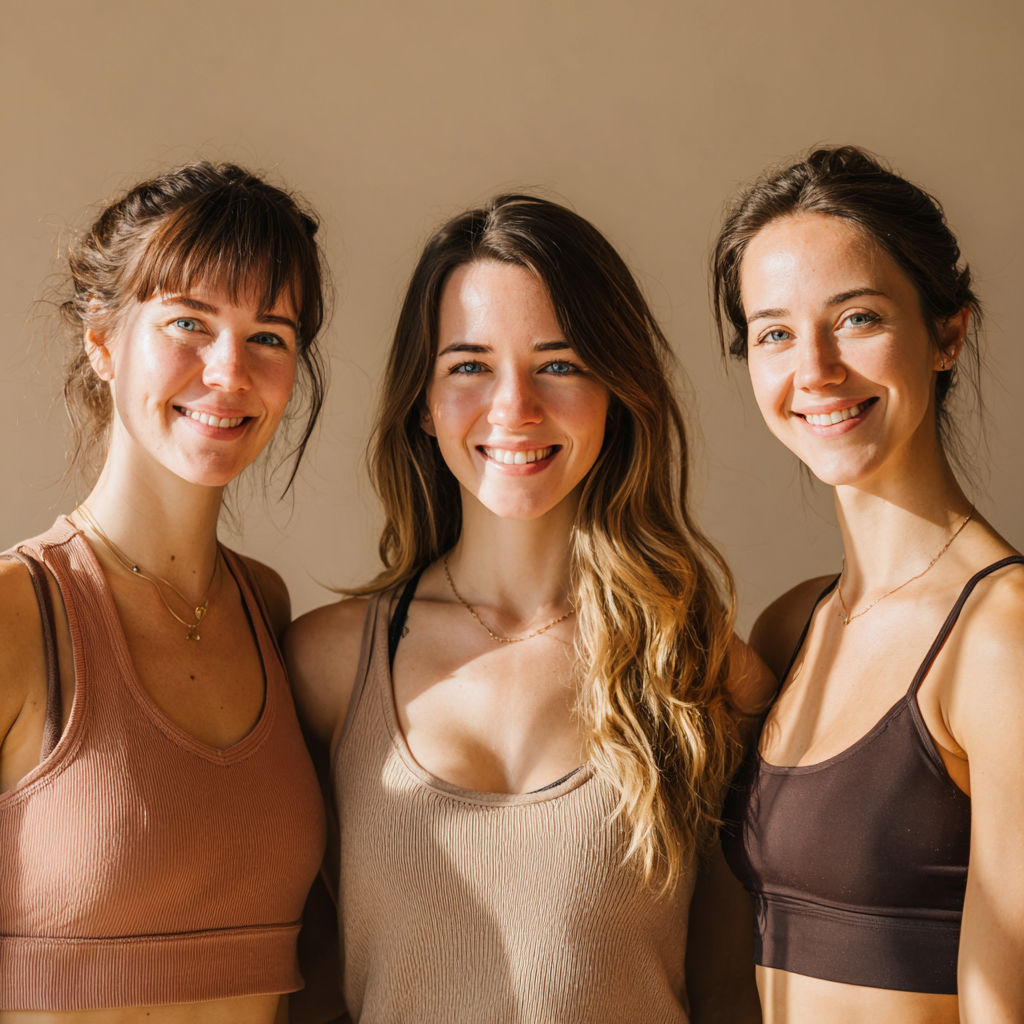 Група людей практикує йогу